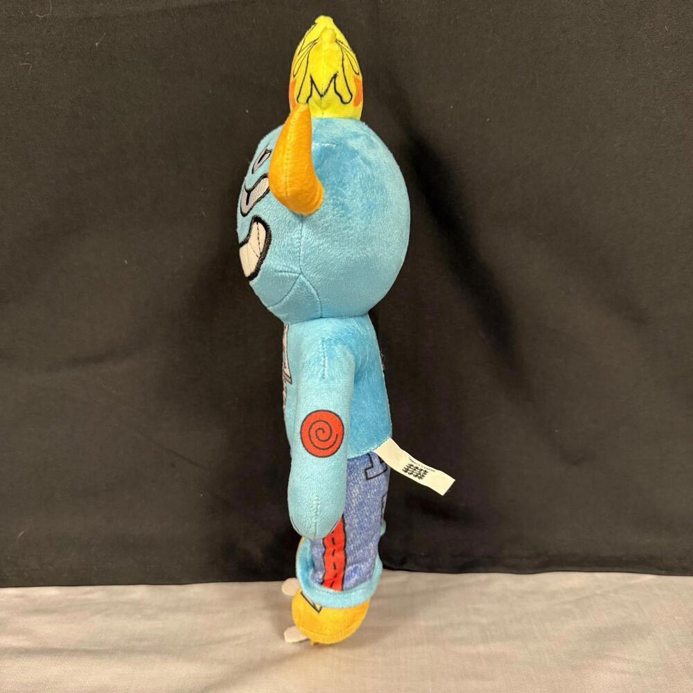 Meow Wolf Artcade Denver Plush Waffle Cone Club Garbble Grapple 11in Blue - Picture 4 of 8